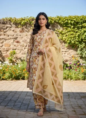 winter collection 3 pcs stitched micro polo cotton women dress marina wool specially