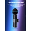 k35 high quality wireless dual microphone for mobile phone and camera