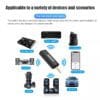 k35 high quality wireless dual microphone for mobile phone and camera