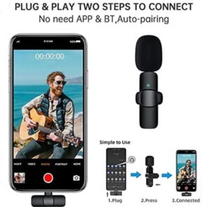 K8 Wireless Mic Black 3-in-1 Bluetooth 5 auto draft