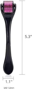 damaged hair derma roller for scalp revitalization