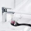 damaged hair derma roller for scalp revitalization