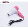 nova portable foldable mini hair dryer – compact travel styling tool